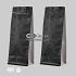 TÚI ZIP VÂN ĐÁ GRANITE ĐEN BIÊN TRẮNG